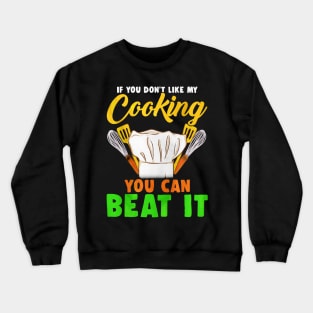 Funny Gift For Chef Crewneck Sweatshirt